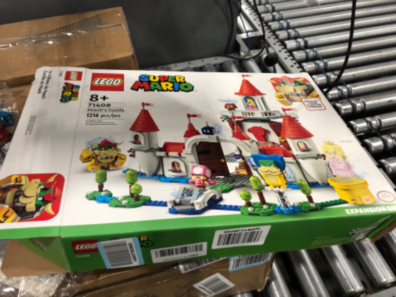 Photo 3 of LEGO Super Mario Peach’s Castle Expansion Set 71408 Building Toy Set for Kids, Boys, and Girls Ages 8+ (1,216 Pieces) FrustrationFree Packaging