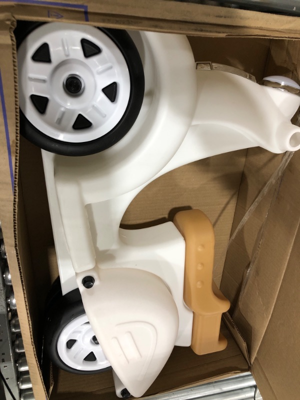 Photo 1 of Step2 Ride Along Scooter – Ride On Toy with Vintage-Style Design, Foot-to-Floor Toddler Scooter with Four Wheels for Extra Stability