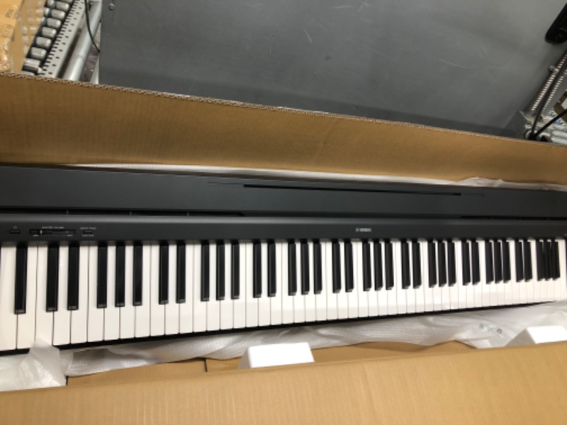 Photo 2 of Yamaha P71 88-Key Weighted Action Digital Piano with Sustain Pedal and Power Supply