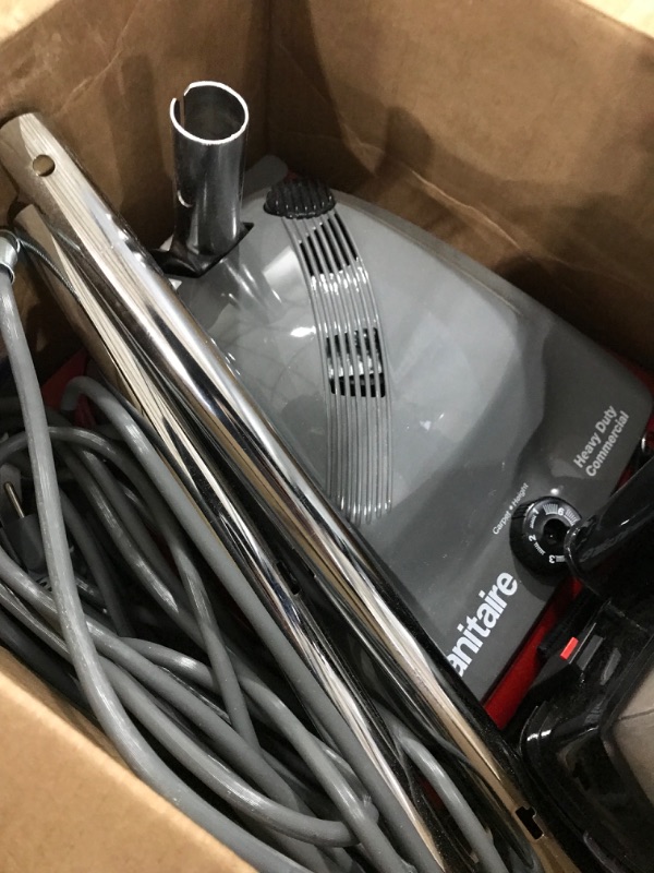 Photo 1 of **used item-missing bag**
Sanitaire Tradition Upright Commercial Vacuum, SC689B