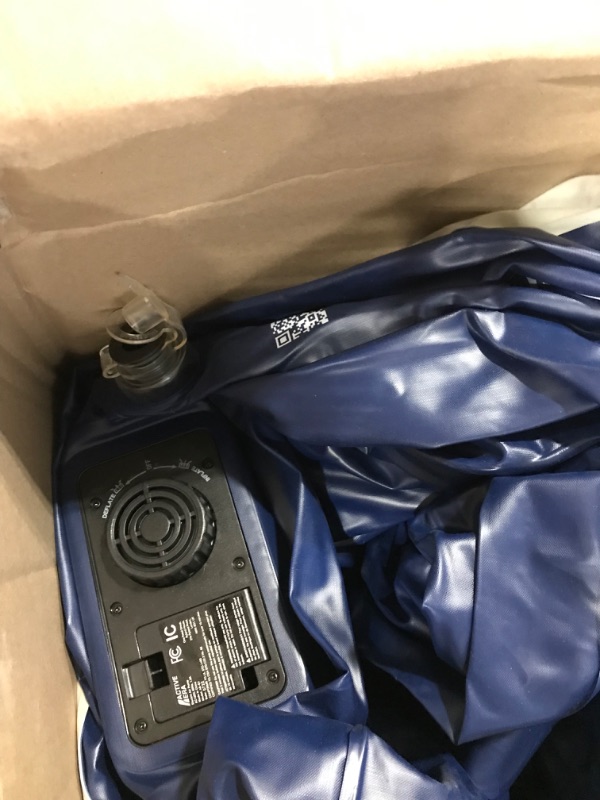 Photo 1 of **used item-needs cleaning**
Active Era Air Mattress with Built-in Pump - Elevated Inflatable Airbed Queen Twin Single - Puncture Resistant Airbed with Waterproof Flocked Top Premium Queen