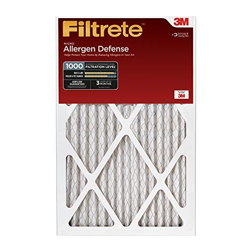 Photo 1 of 3M Filtrete Allergen Defense Filter AD03-2PK-6E-NA, MPR 1000, 20 in x