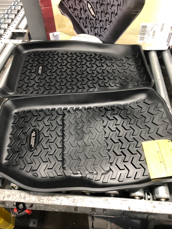 Photo 2 of Rugged Ridge 12920.25 Floor Liner, Front; Black, 1984-2001 Jeep Cherokee XJ Front Row Floor Liner