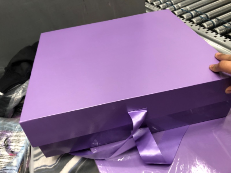 Photo 1 of 2xl boxes glossy purple