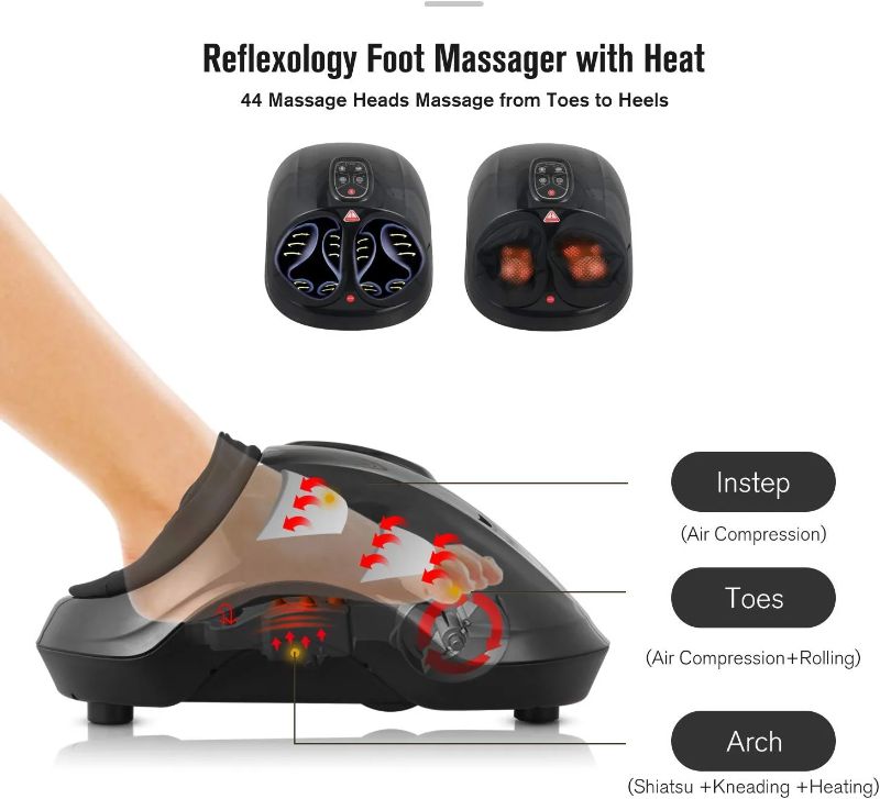 Photo 1 of FIT KING Shiatsu Foot Massager 