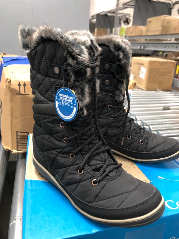 Photo 3 of Columbia Women's Snow Canyon Omni Heat Winter Boot 8.5 Black/Kettle