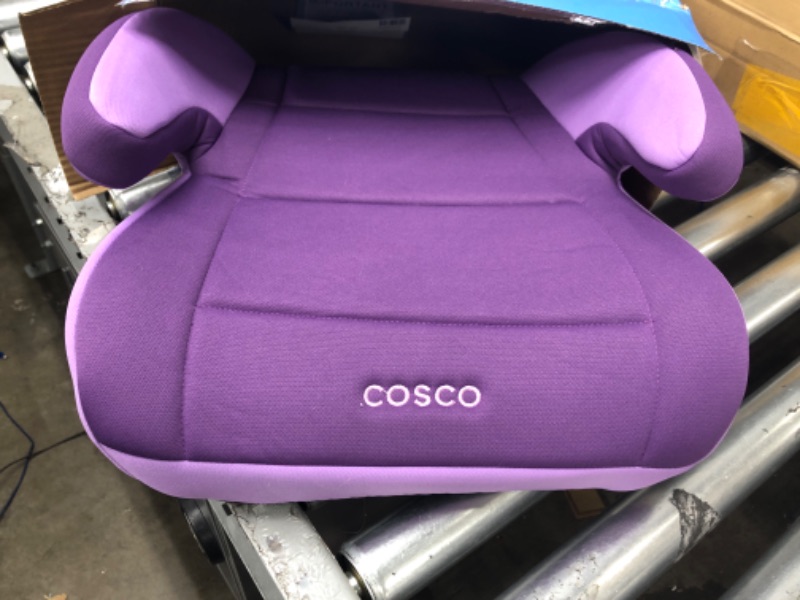 Photo 2 of Cosco Topside Child Safe Belt Positioned Backless Booster Car Seat, Purple Grape