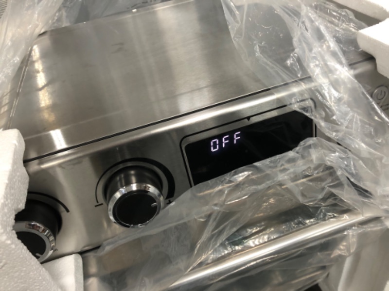 Photo 1 of 10-in-1 Convection Oven, CUSIMAX 24 Quart Large Air Fryer Toaster Oven, Countertop Oven with Rotisserie and Dehydrator, 6 Accessories & Recipes, Digital Controls, 1700W
