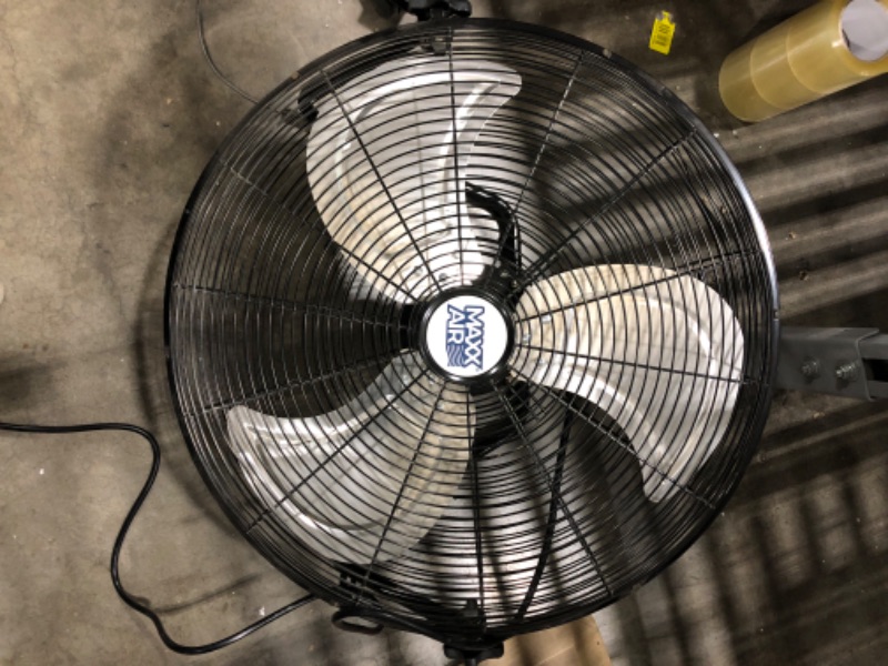 Photo 2 of ***TESTED***Maxx Air 20" High Velocity Floor Fan