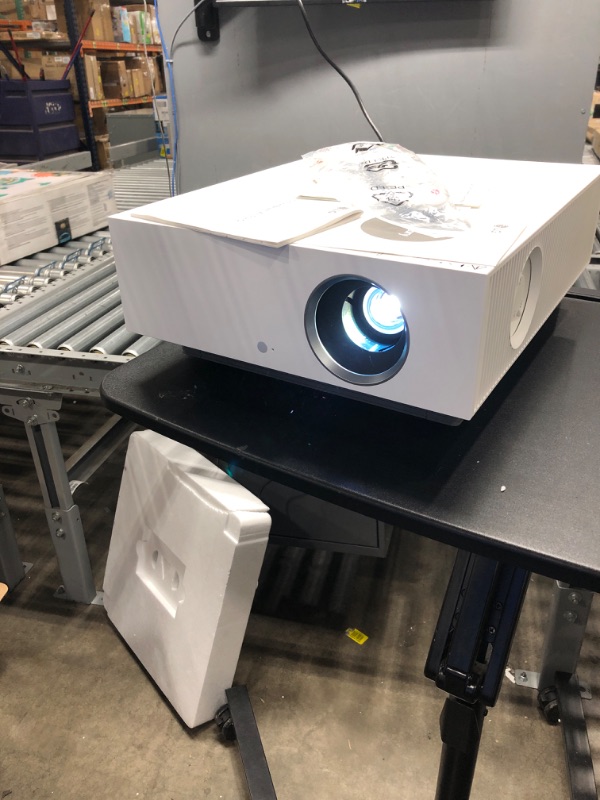 Photo 7 of ***NEW TESTED POWERS ON AND DISPLAYS*** LG HU810PW 4K UHD (3840 x 2160) Smart Dual Laser CineBeam Projector with 97% DCI-P3 and 2700 ANSI Lumens