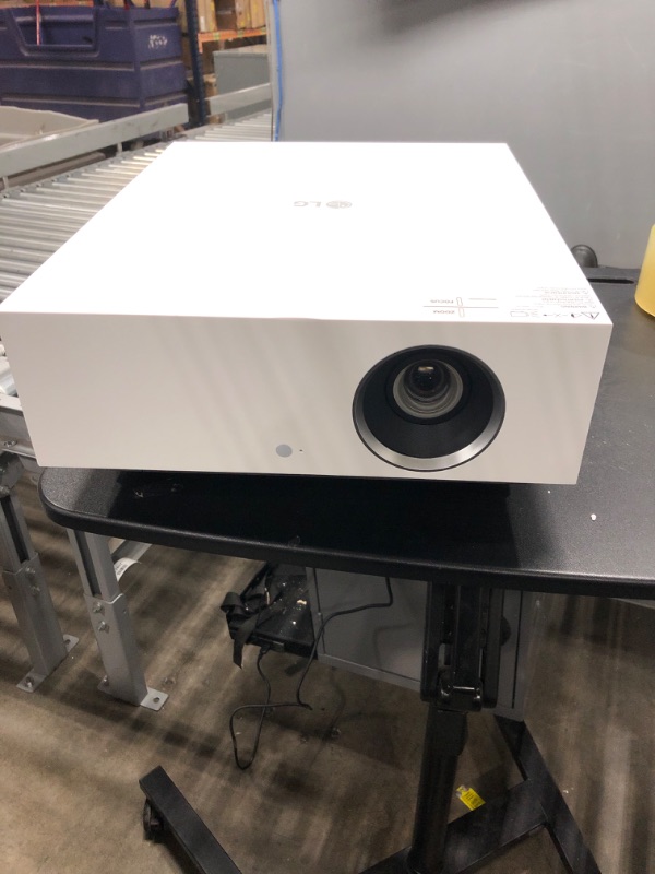 Photo 2 of ***NEW TESTED POWERS ON AND DISPLAYS*** LG HU810PW 4K UHD (3840 x 2160) Smart Dual Laser CineBeam Projector with 97% DCI-P3 and 2700 ANSI Lumens