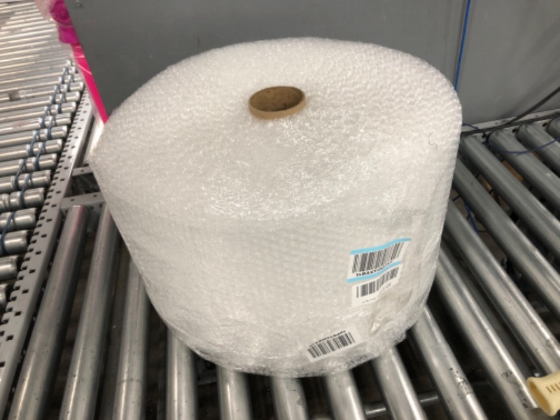 Photo 2 of Amazon Basics Perforated Bubble Cushioning Wrap - Small 3/16", 12-Inch x 175-Foot Long Roll Bubble Wrap