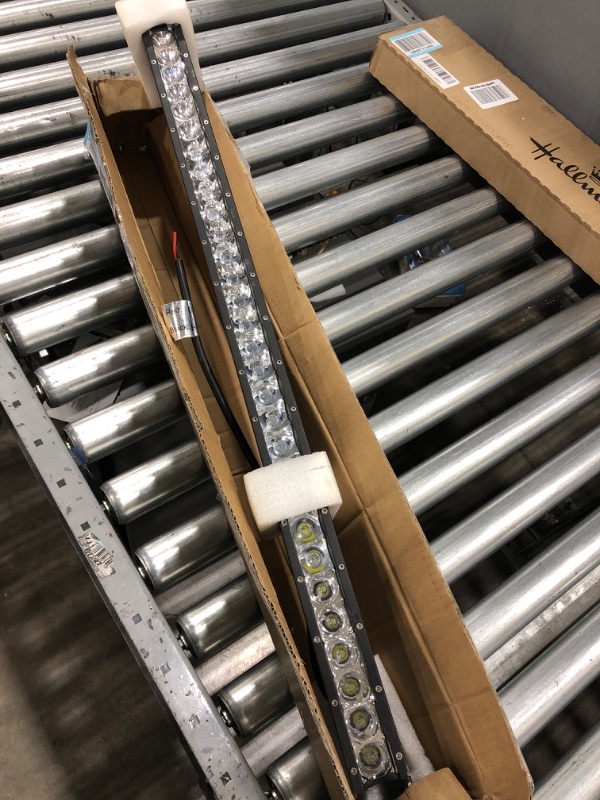Photo 1 of Nilight - 40005C-A 31inch 150W Spot & Flood Combo Single Row 14500LM Off Road LED Fog & Driving Roof Bumper Light Bars for Jeep Ford Trucks Boat
