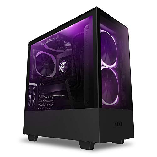 Photo 1 of NZXT H510 Elite - CA-H510E-B1 - Premium Mid-Tower ATX Case PC Gaming Case - Black & Corsair Vengeance RGB PRO 16GB (2x8GB) DDR4 3200MHz C16 LED Desktop Memory - Black Black H510 Elite i-Series Case