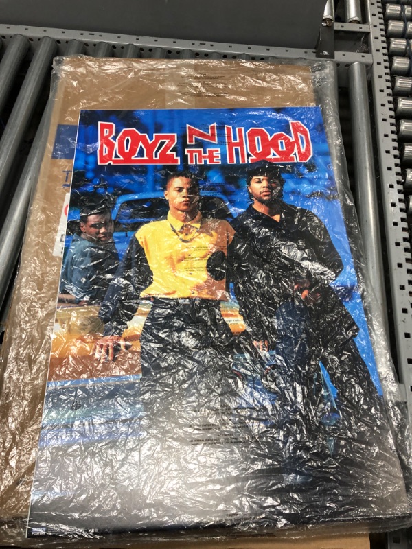 Photo 4 of ***BROKEN FRAME/PICTURE ONLY***Trends International Boyz N The Hood - One Sheet Wall Poster, 22.375" x 34", Black Framed Version 22.375" x 34" Black Framed Version