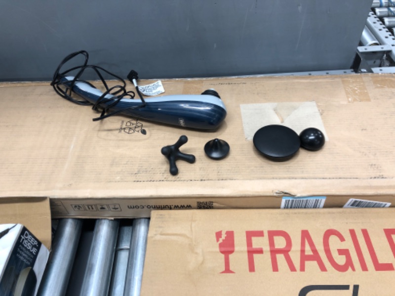 Photo 1 of ***TESTED WORKING*** Wahl Deep Tissue Long Handle Percussion Massager - Handheld Therapy with Variable Intensity to Relieve Pain in The Back, Neck, Shoulders, Muscles, & Legs for Arthritis - Model 4290-300