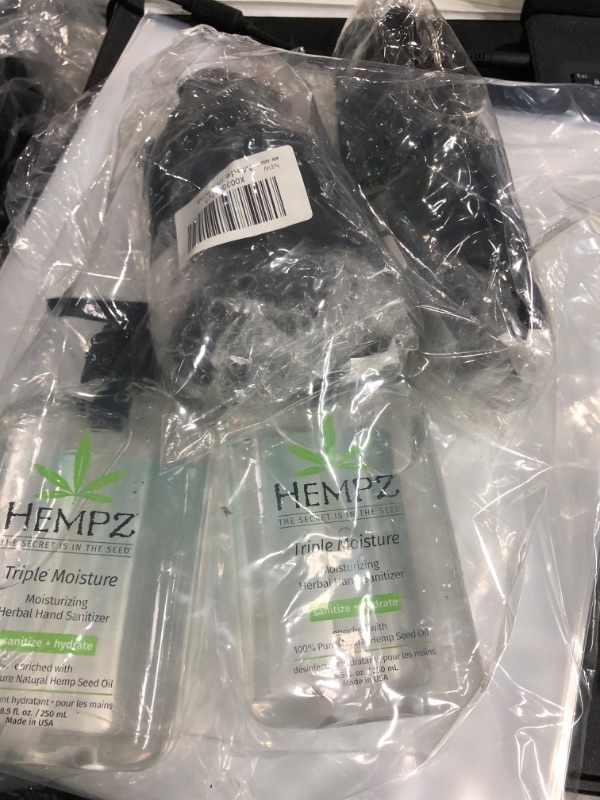 Photo 1 of 2 HEMPZ hand sanitizers, /2 key chains with personal alarm