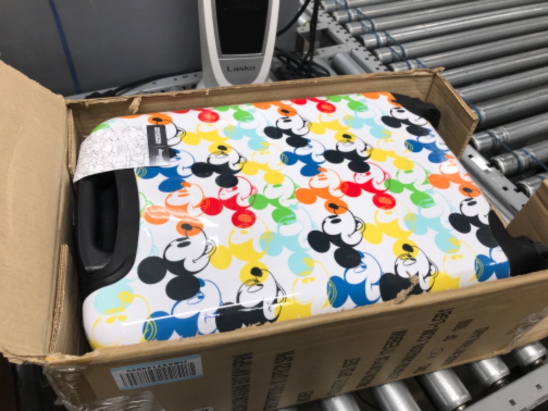 Photo 1 of AMERICAN TOURISTER Disney Hardside Luggage with Spinner Wheels, Mickey Mouse 2, 2-Piece Set (18/21) 2-Piece Set (18/21) Multicolor/Mickey Mouse 2