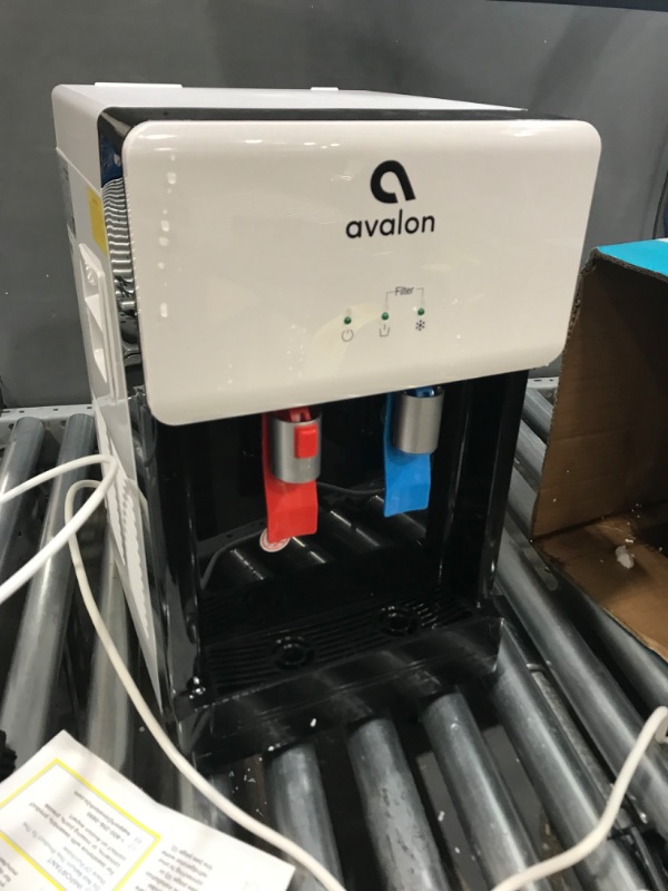 Photo 2 of (Used) Avalon Countertop Bottleless Water Cooler Dispenser - Hot & Cold Water, NSF Certified Filter- UL/Energy Star Approved- White