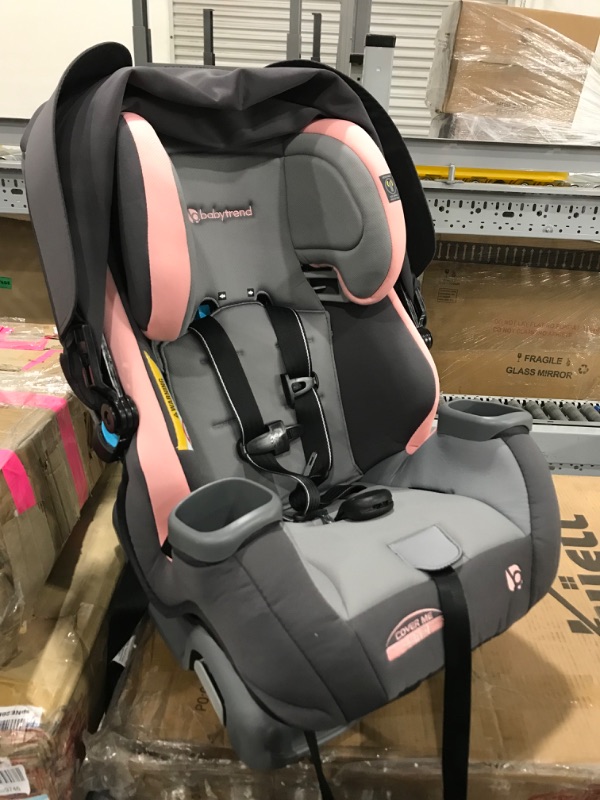 Photo 2 of Baby Trend Cover Me 4 in 1 Convertible Car Seat, Quartz Pink