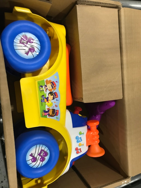 Photo 2 of Fisher-Price Little People Music Parade Ride-On, Plays 5 Marching Tunes & Other Sounds! Perfect for Toddler Boys & Girls Ages 1, 2, & 3 Years Old - Helps Foster Motor Skills [Amazon Exclusive]