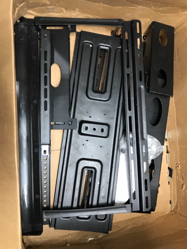 Photo 1 of Mount-It! Fireplace TV Mount | Above Fireplace Pull Down Mantel TV Wall Mount with Spring Assist | Fits 40 - 70 Inches up to VESA 600x400, 72.6 Lbs Weight Capacity Manual