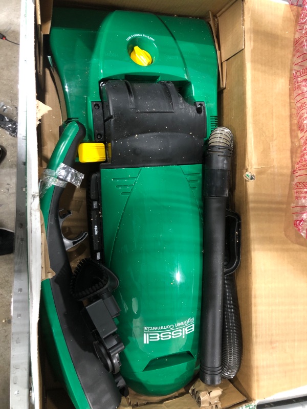 Photo 2 of (PARTS ONLY) BISSELL BigGreen Commercial PowerForce Bagged Lightweight, Upright, Industrial, Vacuum Cleaner, BGU1451T