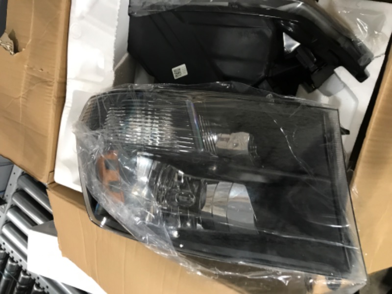 Photo 2 of AXLAHA 2009-2018 Dodge Ram Headlights Assembly for 2009-2018 Dodge Ram 1500,2010-2018 Dodge Ram 2500/3500 Quad And Dual Style Chrome Housing Amber Reflector Replacement Driver and Passenger Side