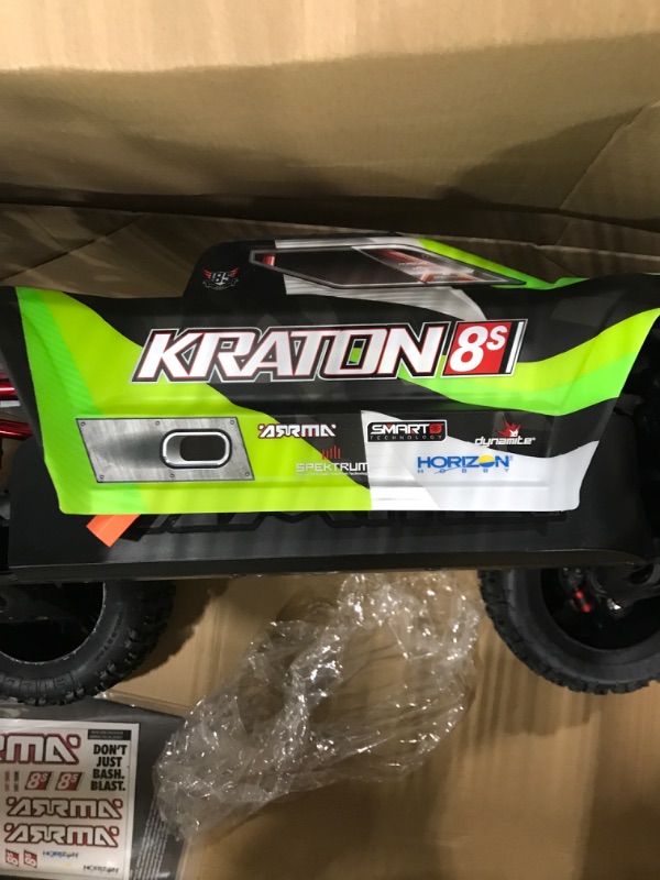 Photo 5 of ARRMA RC Truck 1/5 KRATON 4X4 8S BLX Brushless Speed Monster Truck RTR (Ready-to-Run), Orange, ARA110002T2