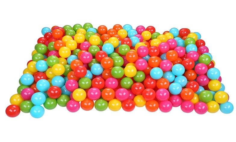 Photo 1 of BalanceFrom Phthalate Free BPA Free NonToxic crush Proof Play Balls Pit Balls 6 Bright color