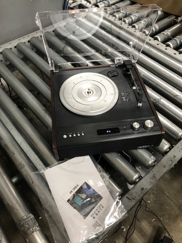 Photo 1 of Victrola Eastwood Bluetooth Record Player Espresso