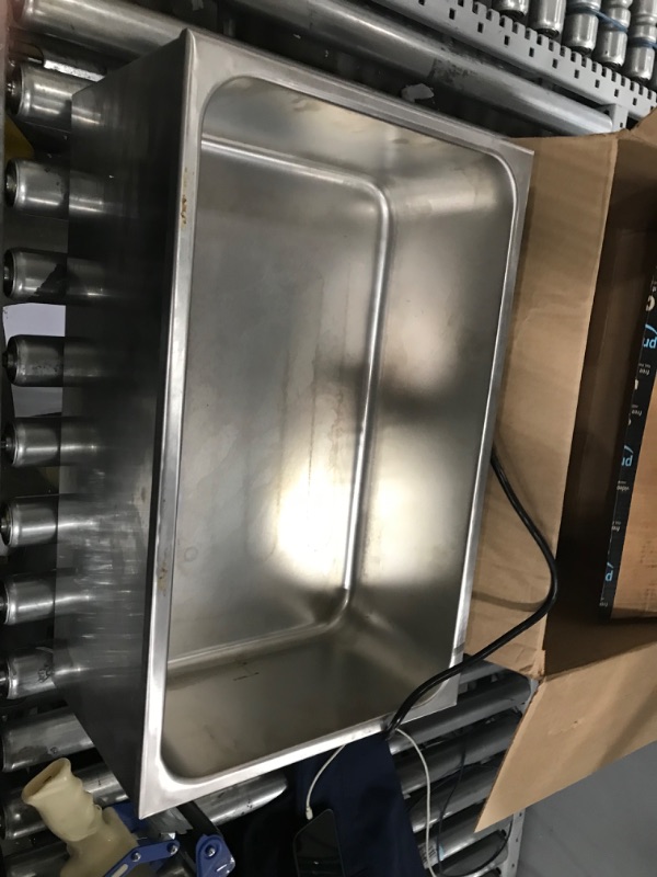 Photo 5 of **USED-ITEM**
Hakka 20" x 12" Full Size Electric Countertop Food Warmer - 120V, 1200W