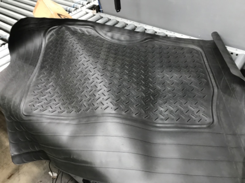 Photo 2 of FH Group F16401BLACK ClimaProof™ for all weather protection Universal Fit Premium Quality Trimmable Black Automotive Cargo Mat/Trunk Liner fits most Cars, SUVs, and Trucks