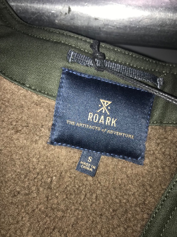 Photo 3 of ROARK Mens Gerry's Sherpa Lined Wax Vest, Warm Layering Piece, Size Small