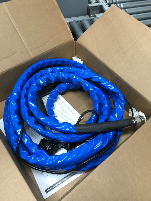 Photo 2 of Camco Heated Drinking Water Hose, - 20° F, 25-Foot, 5/8-Inch ID 25' Cold Weather (Freeze Protection to - 20?F) Standard Packaging