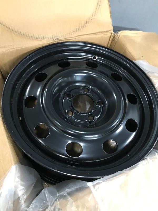 Photo 2 of Dorman 939-108 Steel Wheel (17x7.5in.) for Select Ford / Mercury Models, Black