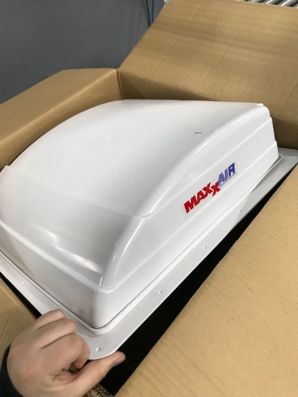 Photo 2 of MAXXAIR 00-003700 Mini Vent - 14", White