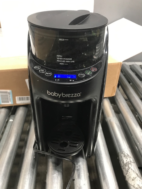 Photo 3 of * Used/Formula residue/see photos* Baby Brezza Formula Pro Mini Baby Formula Maker – Small Baby Formula Mixer Machine Fits Small Spaces and is Portable for Travel– Bottle Makers Makes The Perfect Bottle for Your Infant On The Go Advanced, WiFi