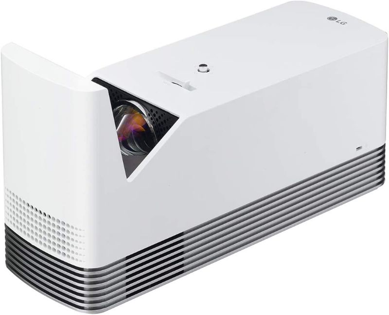 Photo 1 of 
LG CineBeam FHD Projector HF85LA - DLP Ultra Short Throw Laser Home Theater Smart Projector, White