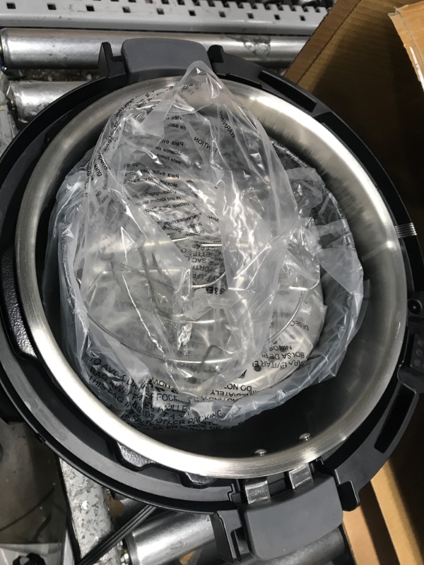 Photo 5 of *Tested/Very Minor Dent-See Last Photo* Instant Pot Pro Crisp 11-in-1 Air Fryer and Electric Pressure Cooker Combo with Multicooker Lids that Air Fries, Steams, Slow Cooks, Sautés, Dehydrates, & More, Free App With Over 800 Recipes, 8 Quart 8QT Crisp(Blac