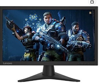 Photo 1 of Lenovo G24-10 23.6-inch Gaming Monitor, FHD, TN Panel, LED Backlit, NVIDIA G-SYNC Compatible, 144Hz, 1ms Response, HDMI, DP, Low Blue Light, Anti-Glare