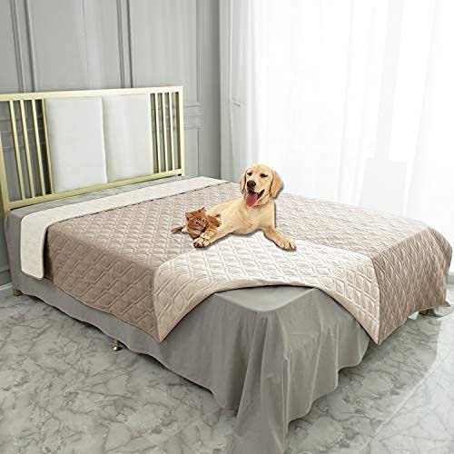 Photo 1 of Ameritex Waterproof Dog Bed Cover Pet Blanket for Furniture Bed Couch Sofa Reversible
80x82