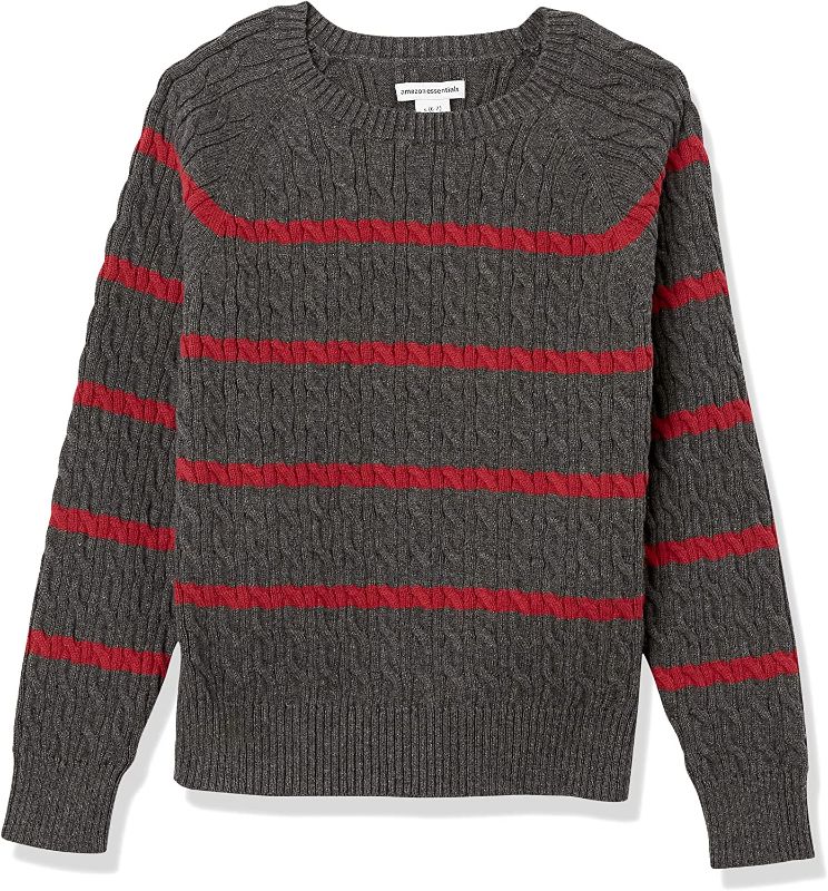 Photo 1 of Amazon Essentials Boys and Toddlers' Pullover Crewneck Sweater
2T