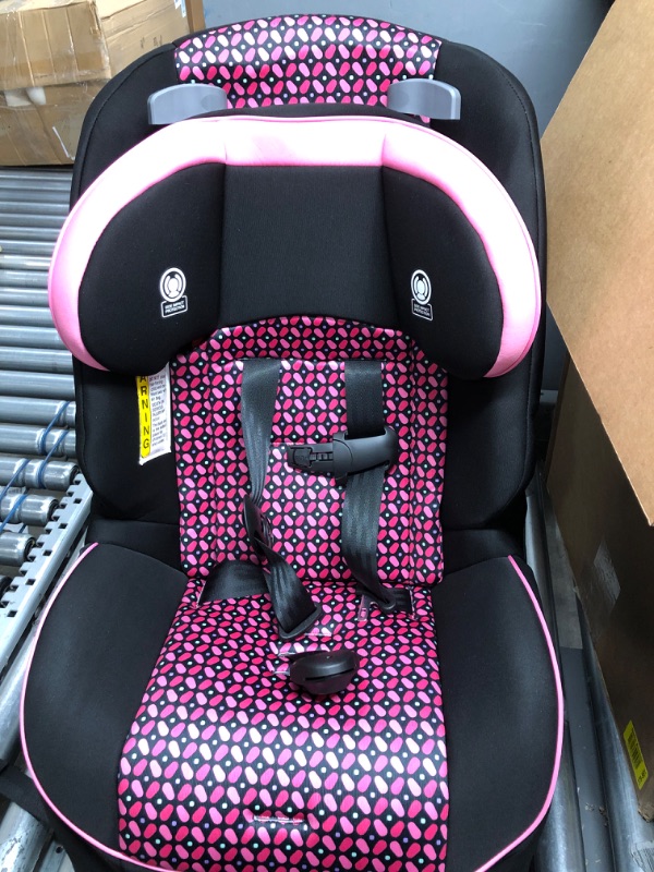 Photo 3 of Cosco Empire All-in-One Convertible Car Seat, Extended Use All-in-One Car Seat: Rear-Facing 5-40 pounds, Forward-Facing Harness 22-50 pounds, and Belt-Positioning 40-80 pounds, Spring Petals