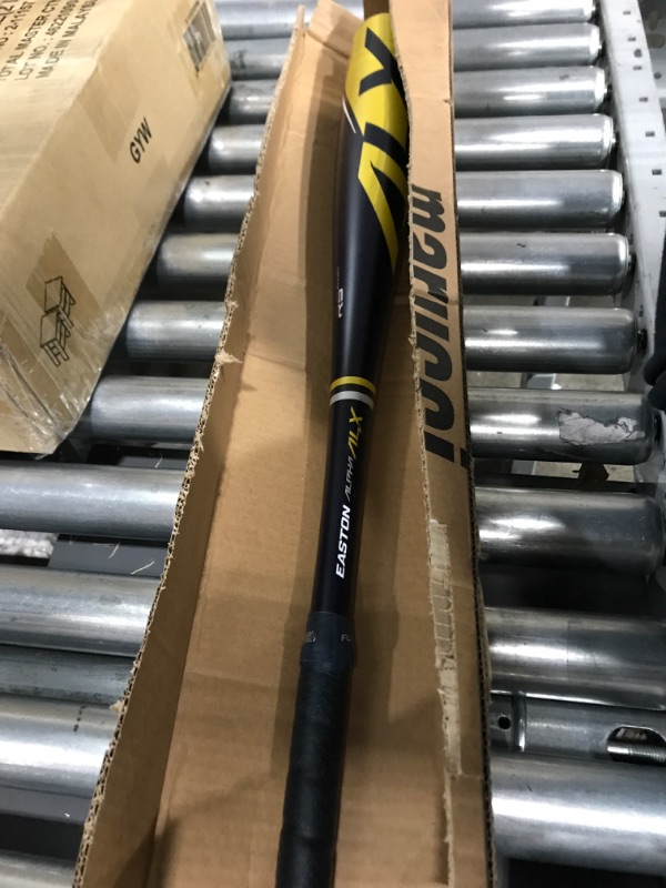 Photo 2 of Easton | Alpha ALX Baseball Bat | USA | -11/-8 Drop | 2 5/8 Barrel | 1 Pc. Aluminum Navy/Gold | -11 31 Inch