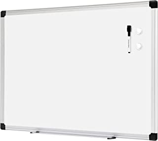 Photo 1 of Amazon Basics Magnetic Dry Erase White Board, 36 x 24-Inch Whiteboard - Silver