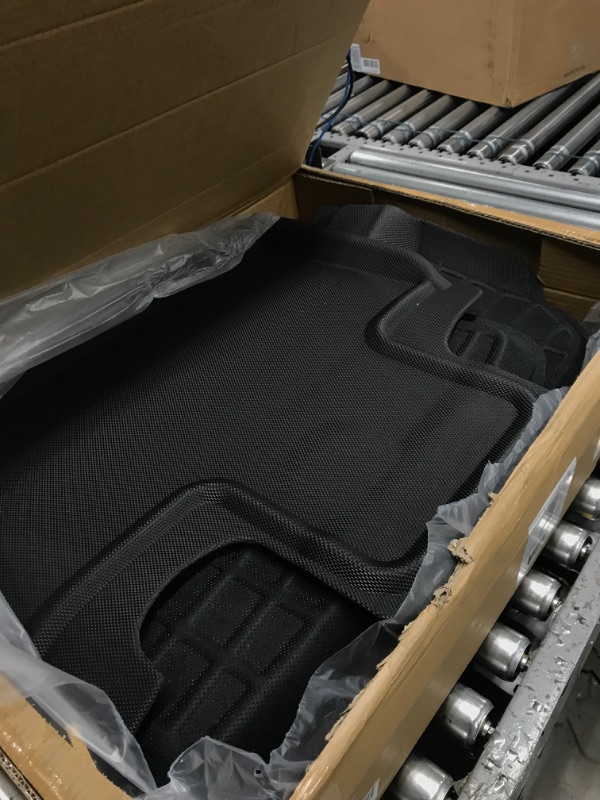 Photo 2 of TAPTES Floor Mats Full Set for Tesla Model Y Accessories 2023 2022 2021, XPE All Weather ,for Model Y Floor Mats 2021-2023 Front Rear Trunk Cargo Liner Mat,Waterproof Interior Accessories 5 Seater