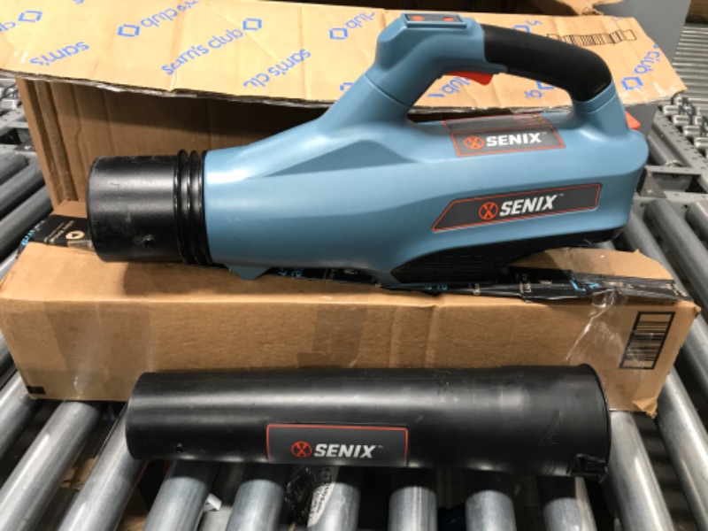 Photo 3 of **SEE CLERK NOTES**
SENIX BLAX5-M-0 X5 Cordless Blower, Blue