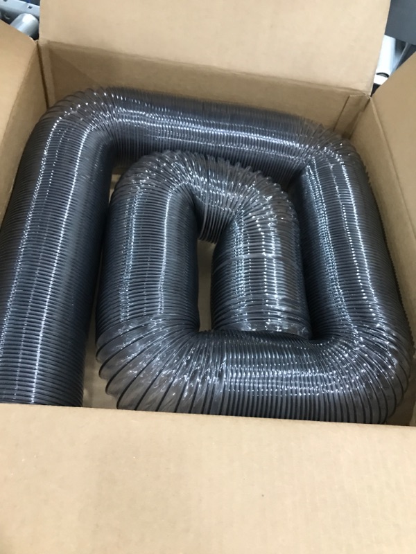 Photo 2 of 4" x 20’ Ultra Flex Clear Vue Heavy Duty PVC Dust Debris and Fume Collection Hose MADE IN USA!