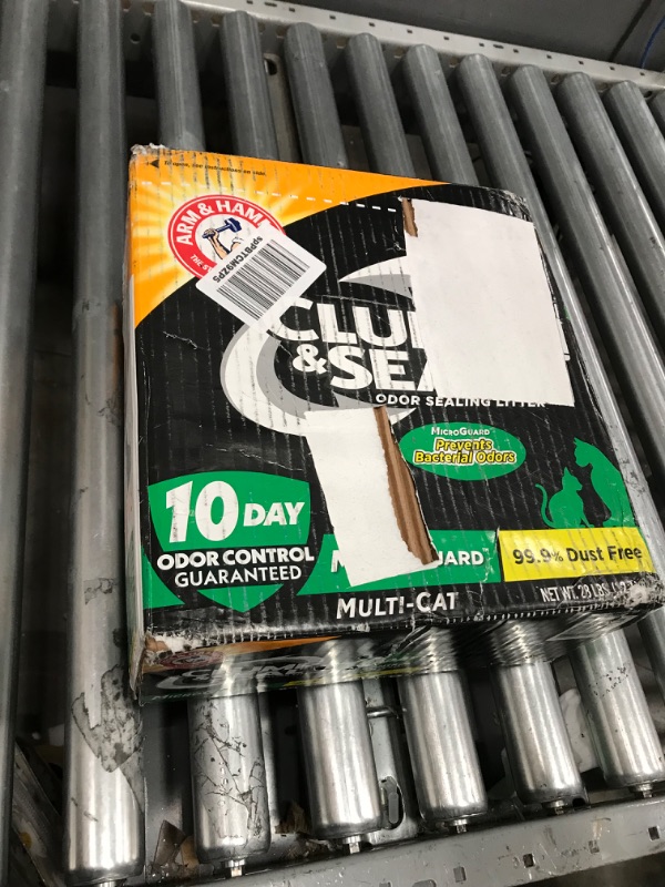 Photo 2 of Arm & Hammer Clump & Seal MicroGuard Cat Litter, 28lb